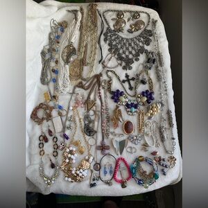 53 Piece Vintage & Designer Jewelry Lot – Talbots, WHBM, Trifari